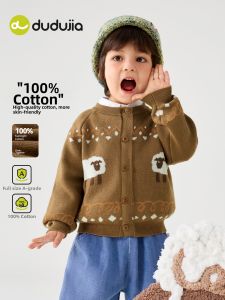 DUDUJIA | 100% Cotton Child Sweater Autumn Long Sleeve