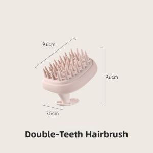 FaSoLa | Silicone Massage Scalp Cleaning Hair Comb for Ladies