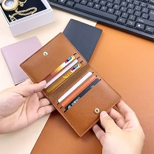 Fashion Card Bag Bank ID Card Case Drivers License Wallet Simple Anti Demagnetization Card Holder