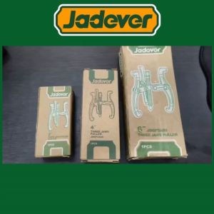 JADEVER เหล็กดูด 3 ขา มีขนาด 3 4 6 นิ้ว ให้เลือก รุ่น JDGP3A03/JDGP3A04/JDGP3A06 เหล็กดูดชิ้นงาน