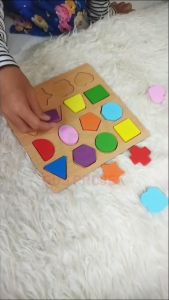 Puzzle Kayu Mainan Edukasi Anak Huruf Besar Kecil Angka ABC Geometri Murah 3D Games