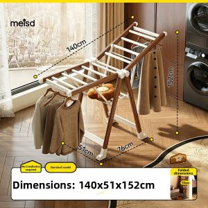 MEISD | Extendable Folding Garment Rack