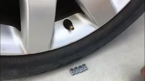 4PCS Car / Motor Aluminium Alloy Tyre Tire Cap Wheel Nut Valve Cover Core Universal Bike DIY Penutup Tayar