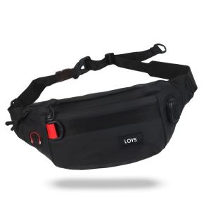Waistbag Pria Anti Air Tas Pinggang Loys Bag