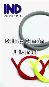 Selang Bensin 60 cm Motor Universal Bebek Matic Sport Slang BBM Bahan Bakar Minyak Standar Beat & Vario & Scoopy & Supra & Mio & X-Ride & Jupiter & Tiger