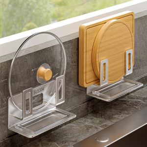 Wall-Mounted Drill-Free Multi-Function Kitchen Storage Rack