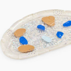 Thảm Chơi Nước Bơm Hơi Cho Bé Chất Liệu PVC Dày Dặn Đệm Cảm Giác Cho Bé Tập Nằm Sấp Đồ Chơi Giáo Dục Sớm Mùa Hè Cho Trẻ Sơ Sinh Tập Bò