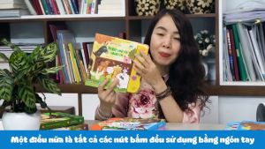 Sách Âm Thanh Cho Bé 5 Nút Kèm Chuyển Động Tương Tác Dành Cho Trẻ Từ 0 - 6 Tuổi Với Nhiều Chủ Đề