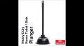 <LazMall> Classic 4.5" PVC Handle TOILET Pump Pressure Suction Drainage Sink Plunger Good Quality (BLACK). 