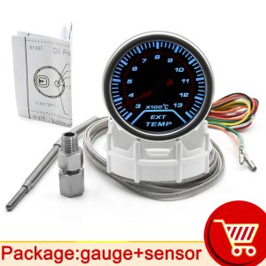 RYSJM | 52mm Boost Gauge BAR PSI 12V Water Temp Oil Temp Oil Press Exhaust Gas Temp Air Fuel Ratio Gauge Volt Tachometer for Car