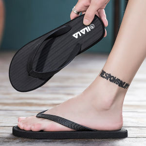 Flip Flops Mens Summer Outwear Vietnam Slippers Mens Teenagers Outdoor Non-Slip Lightweight Summer Beach Flip-Flops
