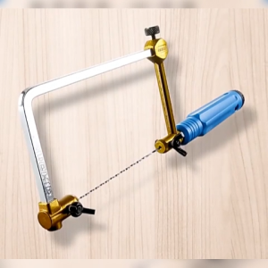Coping Saw / Gergaji scroll saw / Fret saw Ultra-Fine Corundum Wire Saw with 5 Saw Blade