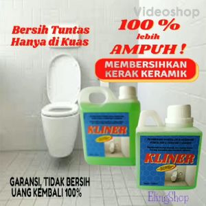 Pembersih Porselen Kerak Keramik Toilet WC Membandel Kamar Mandi 1 Liter