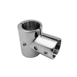 Marine 316 Stainless Steel 90 Degree Tee Hand Rail Fitting 22/25mm Boat Yacht Handrail Connector Anti-Corrosion