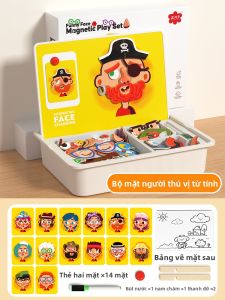 MWZ | Bộ Đồ Chơi Ghép Hình Từ Tính Dành Cho Trẻ 3-6 Tuổi