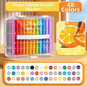 Creative Art Use Non-bleed Layerable Student Markers Set