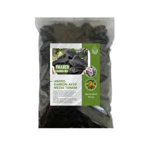 Arang karbon Aktif Media Tanam Anggrek  kemasan 1kg