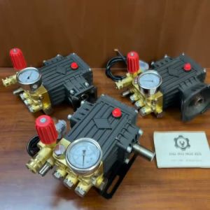 Bộ đầu bơm máy rửa xe cao áp Piston sứ trắng 2.2kw - 7.5kw liền trục| Đầu máy rửa xe áp lực cao| Đầu máy rửa xe cao áp