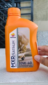 Nhớt tổng hợp Repsol MXR Platinum 10W40 SN/MA2 ( từ Tây Ban Nha )