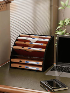 AMU·PIGGY | Vintage Style Document Organizer Clutter Storage
