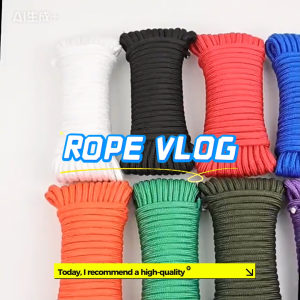 Braided rope multi-functional nylon rope luggage rope diameter 6mm length 10 meters multi-functional rope