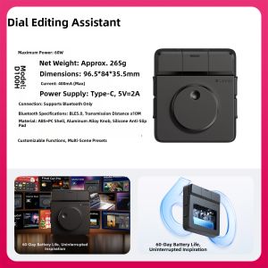 Ulanzi | Custom StreamDeck Editing Assistant Keypad for Live Streaming and Gaming Programmable