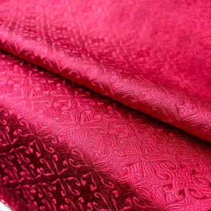 Brocade Jacquard Fabric Damask Flower Pattern DIY Sewing Cushion Cover Kimono Pillowcase Bags Cheongsam Clothing Mongolian Robe