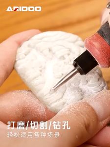 [Tốt nhất] Máy mài điện cụ khắc đánh bóng cầm tay nhỏ Máy đánh bóng đa chức năng công suất cao gia dụng