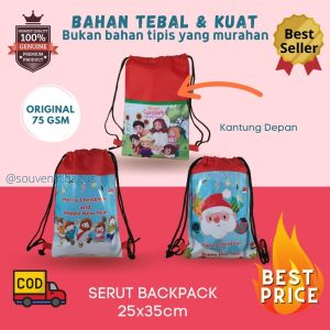 Tas Natal Anak Gendong: Serut Backpack Souvenir & Goodie Bag