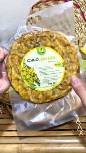 Bánh Chuối Xiêm Ép Dẻo – Thương hiệu BẢY HOÀNG – Đặc Sản Cà Mau – Túi 500gr – Kingsmart