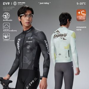 evr | Windproof Thermal Mens Cycling Jacket