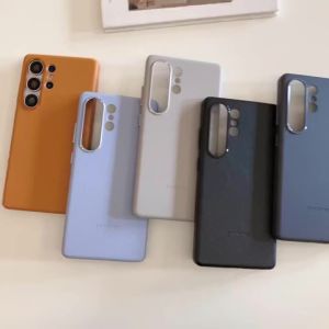 Samsung | Samsung Galaxy S25 Ultra Case High Quality Luxury Leather Cover Full Protective Shockproof Shell S25+/Plus S25 Edge 5G With Box