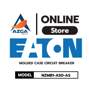 เบรกเกอร์ป้องกันไฟฟ้าลัดวงจรและกระแสไฟเกิน Moulded Case Circuit Breaker (MCCB) EATON รุ่น NZMB1-A50-AS BY AZGA Electric
