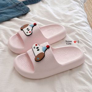 BAIMUQINGCHEN | Christmas Dog Design Women Slippers