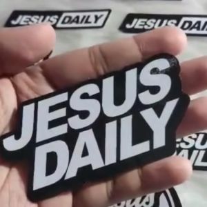 JESUS DAILY sticker pack - Vinyl laminated