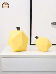 Modern Simplicity เครื่องประดับตกแต่งบ้าน ลูกกวาดสีแดง ทรงกลม ทรงเรขาคณิต กระเบื้องเซรามิก ห้องเด็ก ห้องตัวอย่าง ตกแต่งภายในบ้าน สัมผัสแบบย้อนยุค