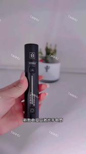 Dual Arc Flashlight Super Bright White Laser Zoomable Long Range Rechargeable Multi-Function Mini for Outdoor Activities