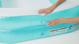 SHUAIAN Kolam Renang Anak Bestway Ocean Life Kolam Renang Intex Sunset Glow Pool Portable Rectangular Family Pool