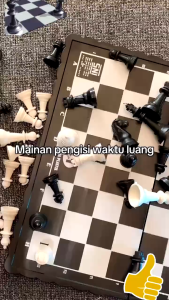 MAINAN PAPAN CATUR LIPAT FOLDING CHESS BOARD / PAPAN CATUR LIPAT FAMILY BOARD