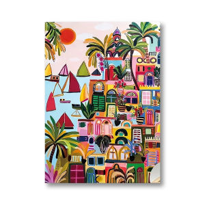 Jigsaw Puzzle for Adults 500/1000/1200/2000PCS Modern Mediterranean Scenery Paper Puzzle Home Wall Decoration Gift Idea