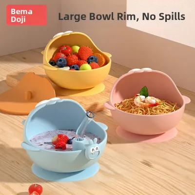 BEIMADUOJI | Baby Feeding Training Bowl Non-slip Anti-fall Heat-resistant