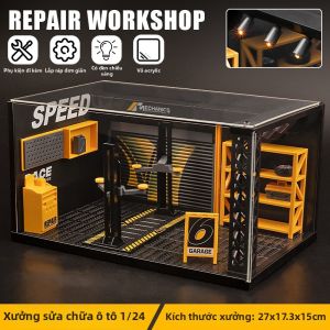 Mô Hình Xe Hợp Kim Tự Lắp Ráp 1:24
