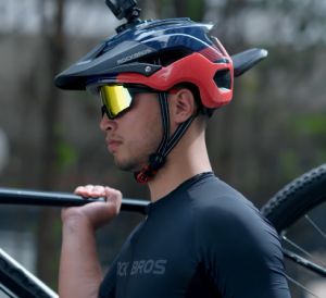 ROCKBROS Official Store Mountain Bike Helmet with Light Breathable Cycling Helmet Compatible with Gopro Original Nutshell Helmet Bicycle Accessories