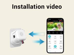 Overscam | Mini 5MP Fish Tank Pet Window Camera WiFi Remote Monitoring Full Color Night Vision Two-Way Audio Aquarium Reptiles Small Pets