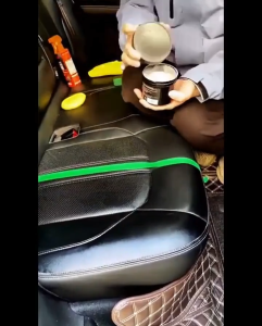 【FREE Sponge】⭐Tubeer Car Leather Restore Conditioner Cream Paste⭐ Surface Coating Motorcycle Plastic Dashboard Sofa Shoes Bag