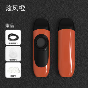 Winerten Metal Kazoo Instrument Easy to Learn Accompany Student Friendly Unique Wind Instrument Simple Design Professional Quality