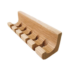 Youzan Solid Wood Cord Manager Desktop Data Cable Storage Storage Mobile Phone Charging Cable Holder Punch-Free Wooden Creative Computer Cable under the Table Hook Button