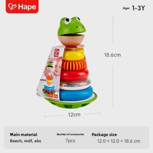 Hape | Intelligent Ring Stacking Toy