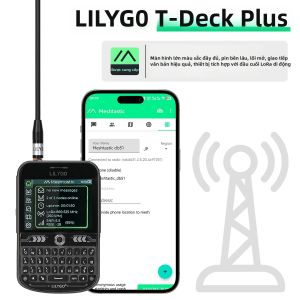 Thiết Bị Theo Dõi Bỏ Túi LILYGO T-Deck Plus Lora Mesh Radio ESP32-S3 GPS LoRaWAN Tương Thích Với Ăng-ten Ngoài Hỗ Trợ Meshtastic