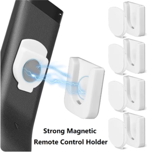 4pcs Strong Magnetic Remote Control Holder Wall Mount TV Remote Wall Mount Holder Hook Fan Remote Holder Magnetic Hooks